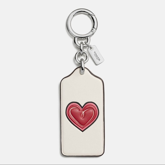 NWT Coach RARE adorable heart keychain!! - Picture 1 of 4